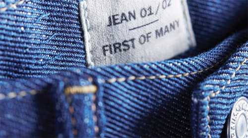 EvrnuTM与Levi Strauss & Co.联手打造第一条用旧棉服废料制成的牛仔裤